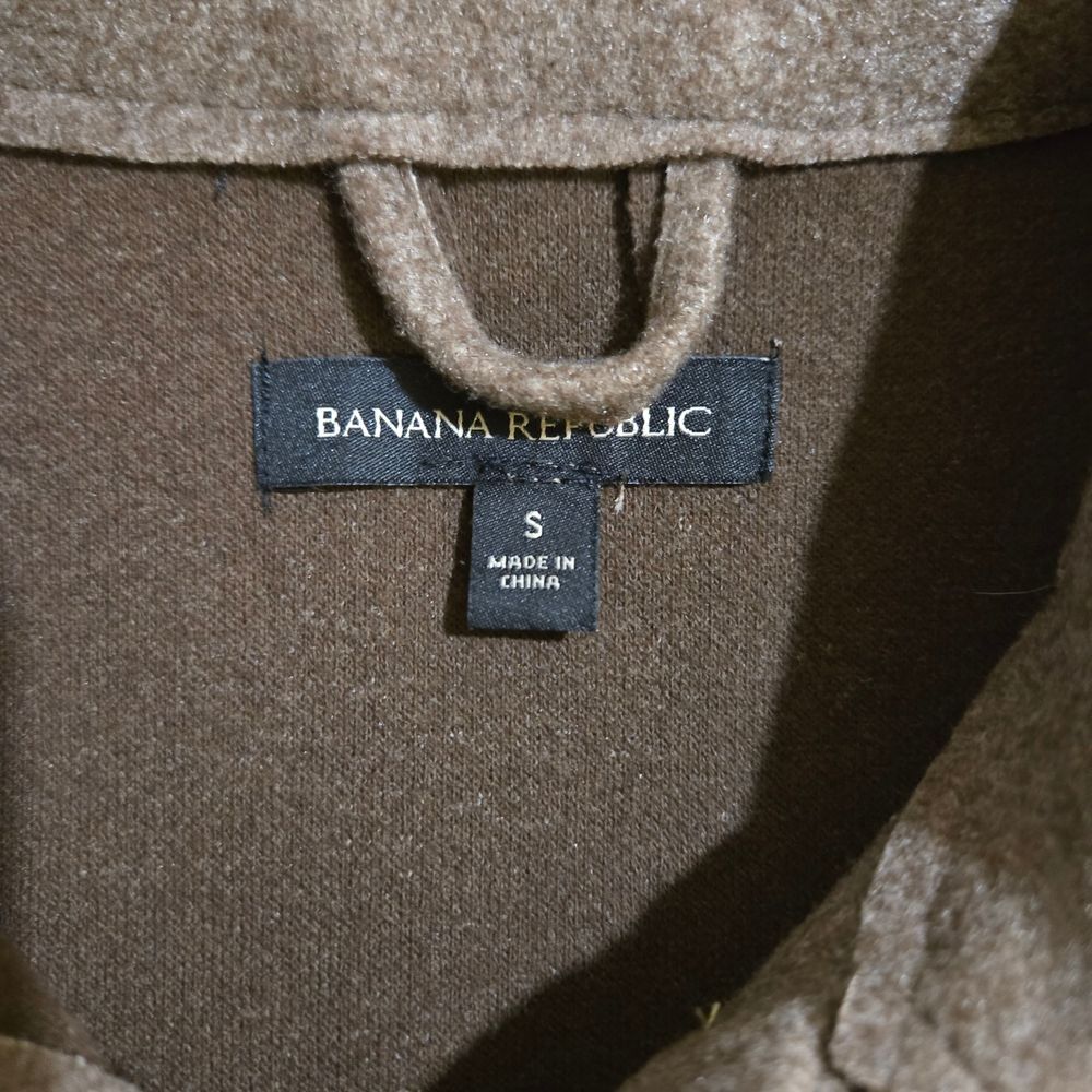 Banana Republic Brown Button Down Jacket - Size S - Picture 5 of 6